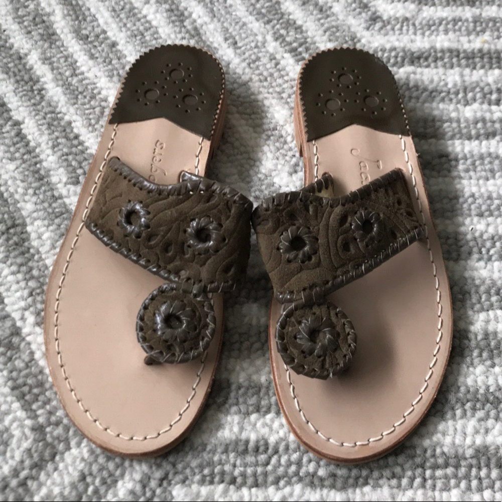 Jack Rogers Brown Sandals